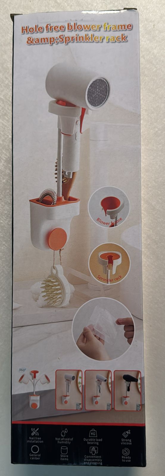HOLE FREE BLOWER FRAME & SPRINKLER RACK